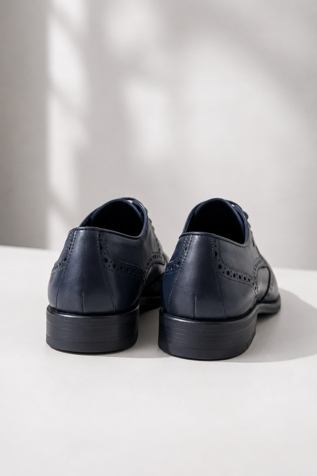 Navy blue brogue