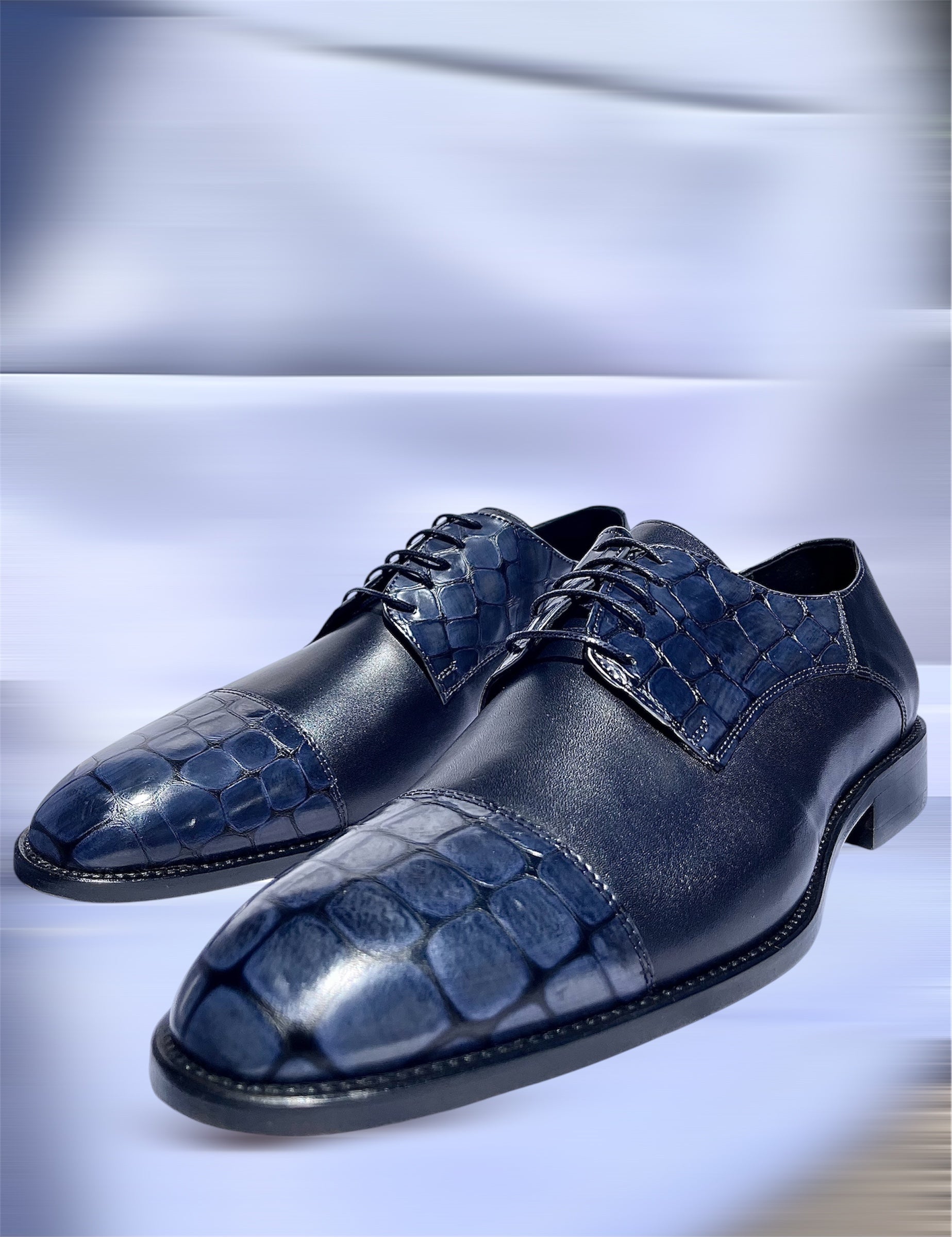 Regent Croco-toe Oxford