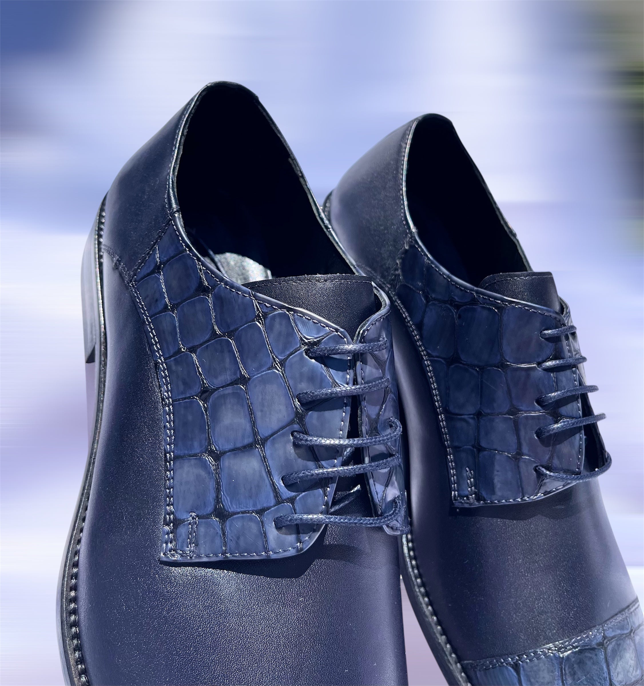 Regent Croco-toe Oxford