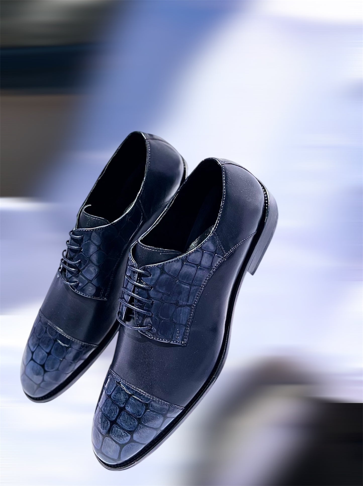 Regent Croco-toe Oxford