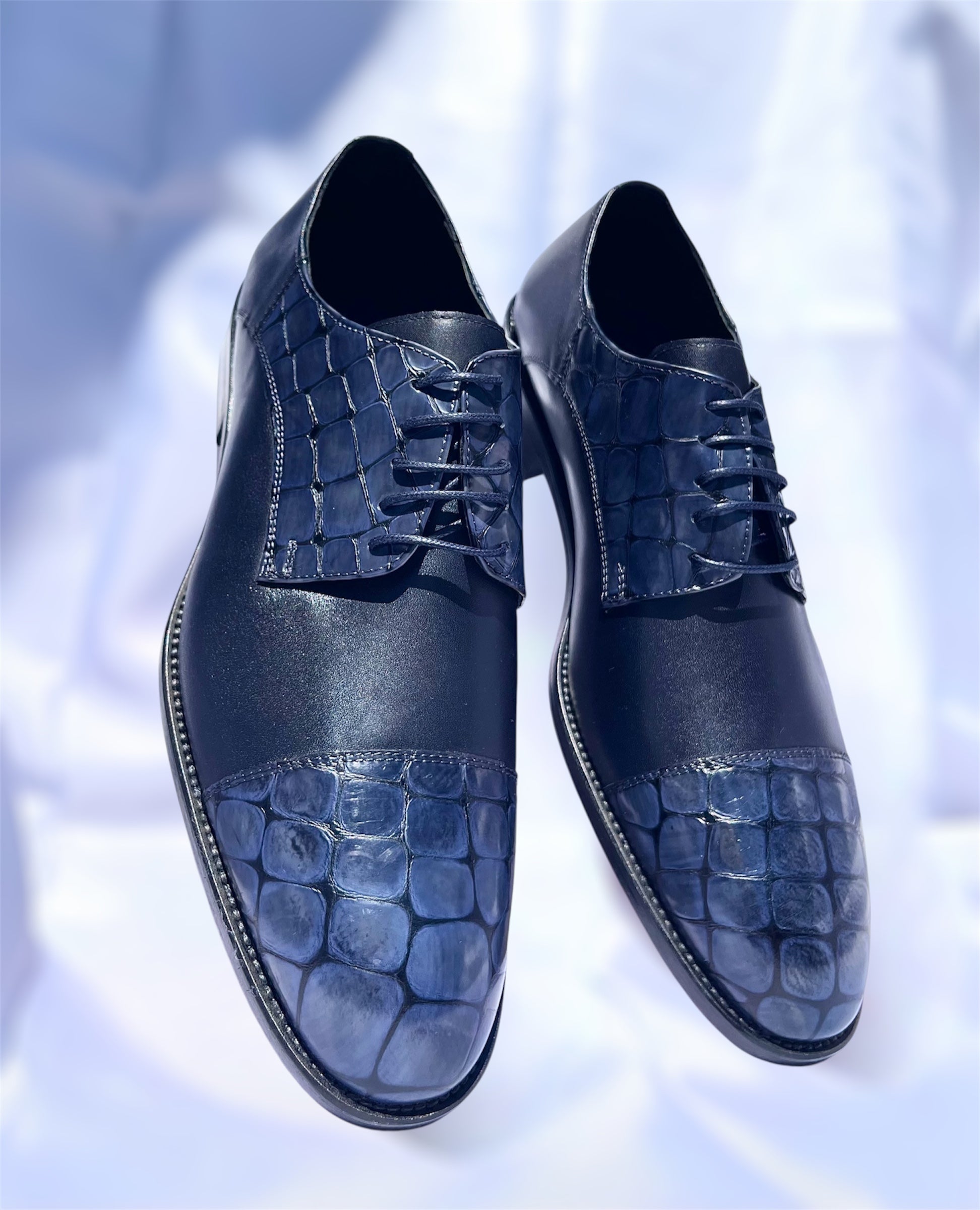 Regent Croco-toe Oxford