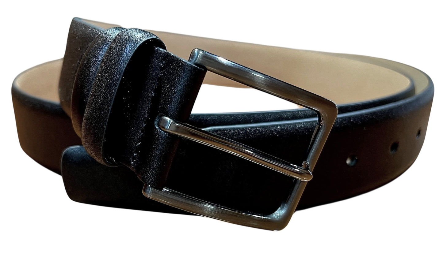 Black Genuine Leather belt