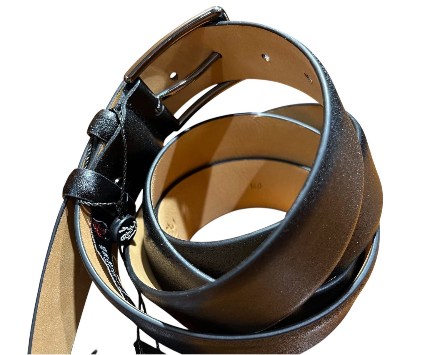 Black Genuine Leather belt