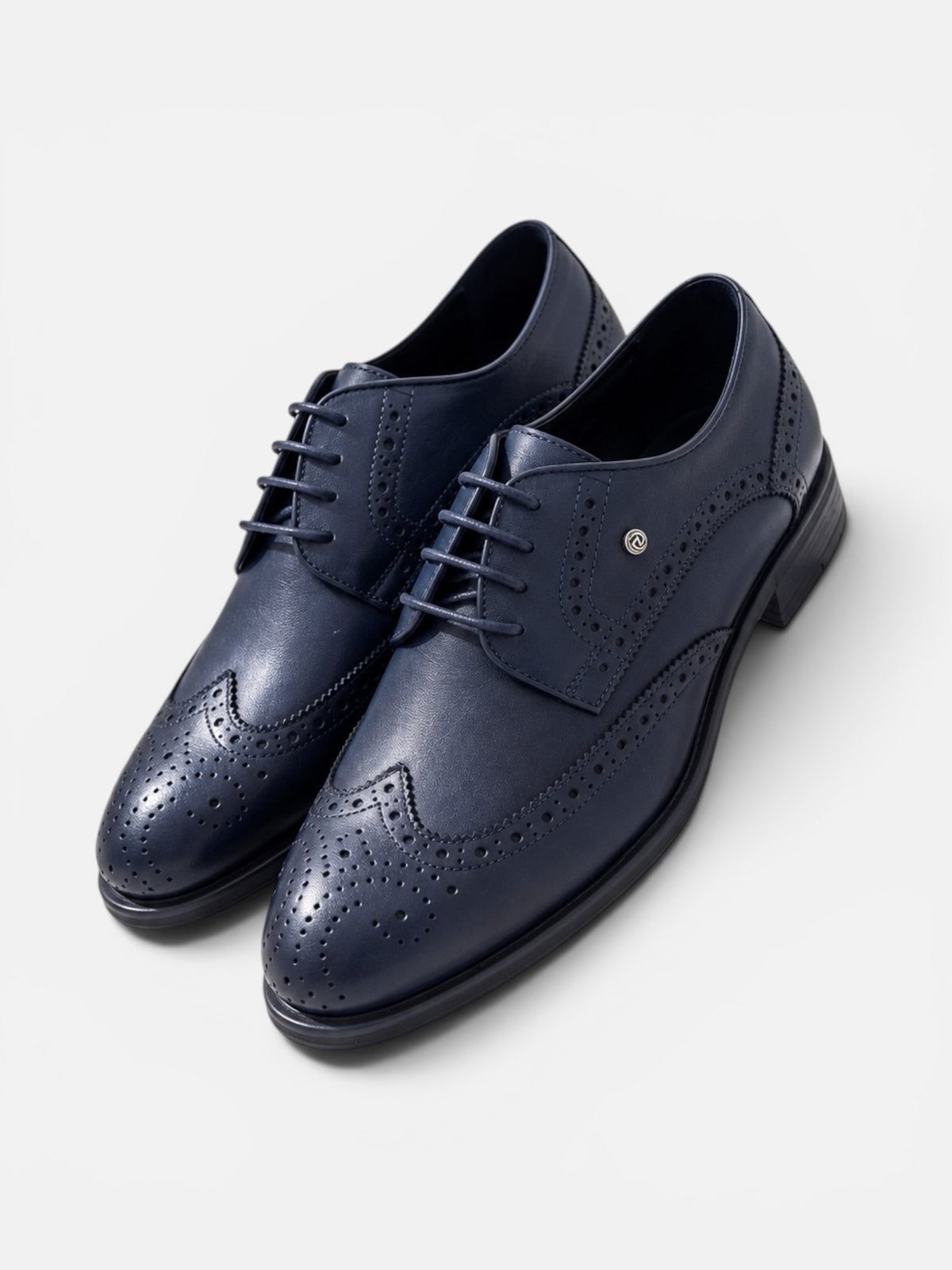 Navy blue brogue